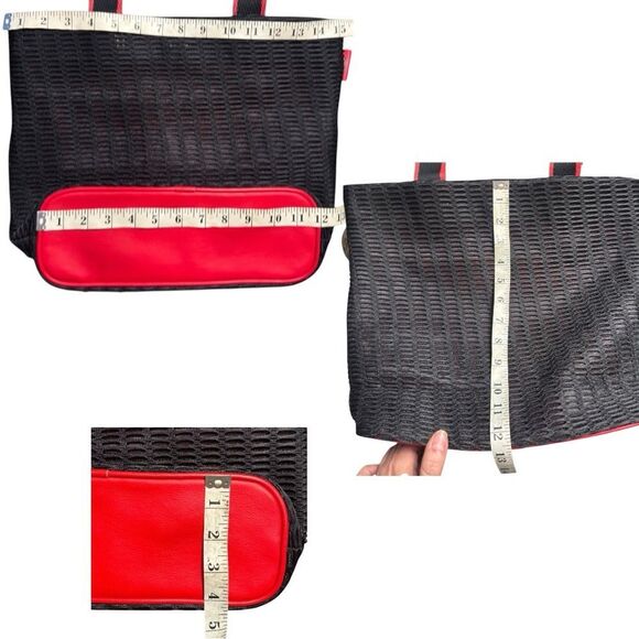 NWOT Alan Stuart Nebraska Huskers Black and Red Tote Bag Medium- Large - Picture 11 of 11